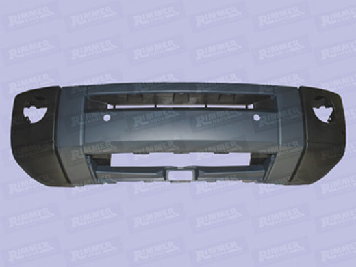 Front Bumper - Primed - with Headlamp Wash, Parking Aid and Fog Lamps - Britpart DA5672